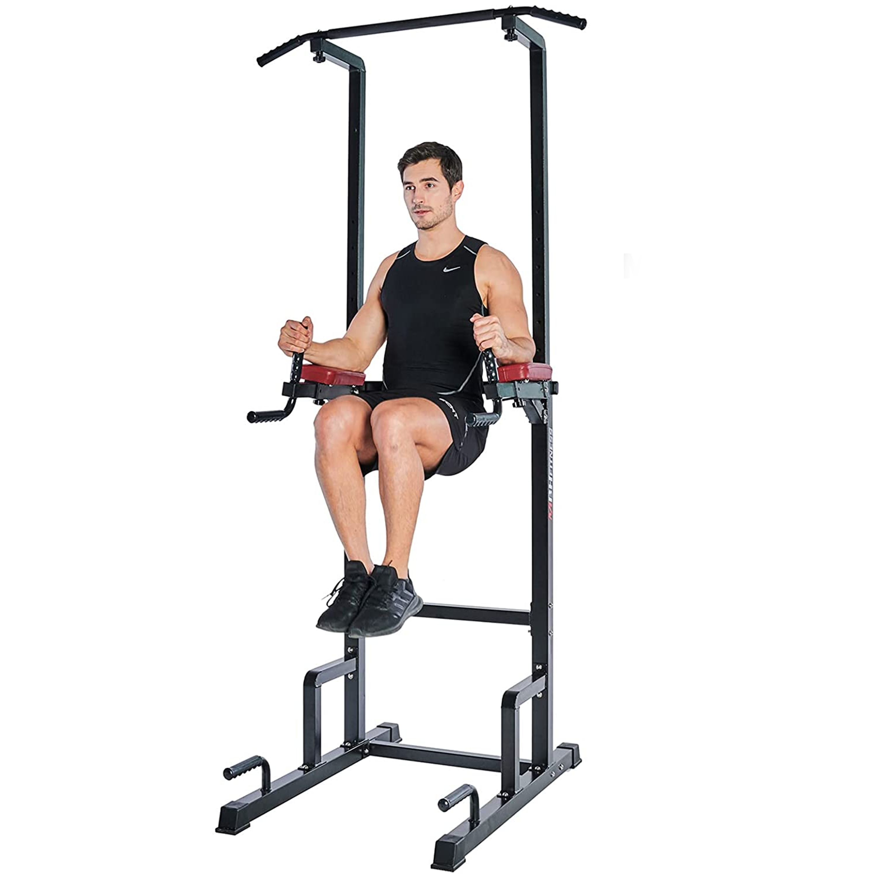 Power tower deals pull up bar